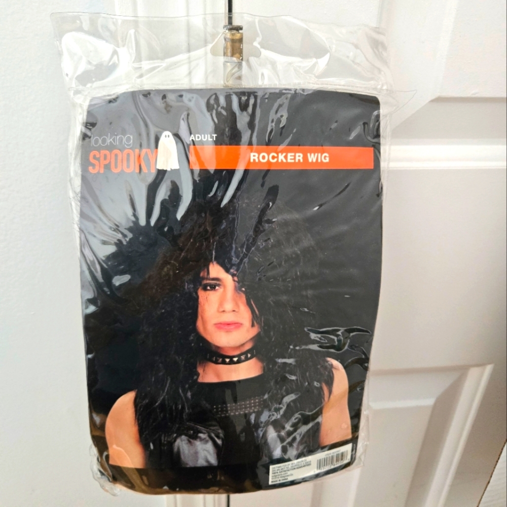 Black Rocker Wig